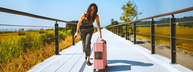 Wähle Eminent für hochwertige, langlebige Reise Koffer in verschiedenen Größen. Vom Handgepäck bis zum großen Urlaubskoffer für deine Balearen Reisekaufen!